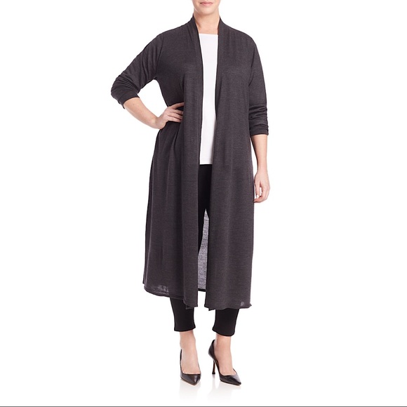 eileen fisher duster cardigan
